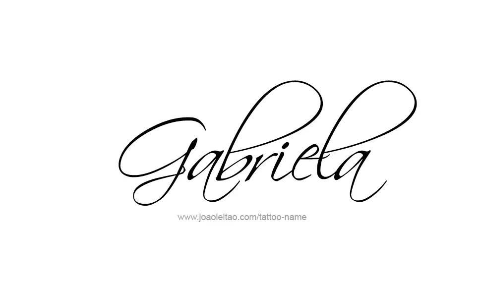 gabriela en letras goticas - Cuál es el nombre de la letra gotica en Word
