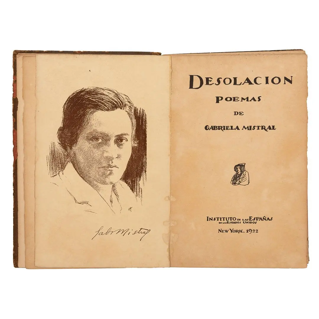 libro desolación de gabriela mistral - Cuántas páginas tiene el libro Desolación de Gabriela Mistral